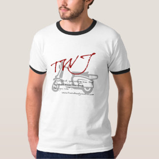 T-shirt Pièce en t de jonction de deux roues
