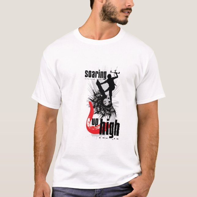 T-shirt Pièce en t de Kiteboarding (Devant)