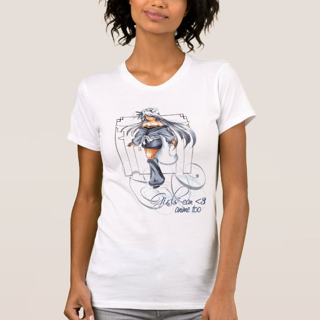 T-shirt Pièce en t de Kitsune de neige (Devant)