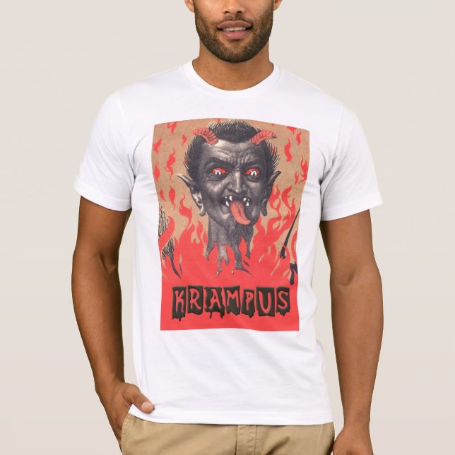T-shirt Pièce en t de Krampus (Devant)
