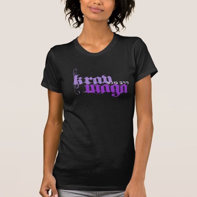 T-shirt Pièce en t de Krav Maga des femmes (Devant)