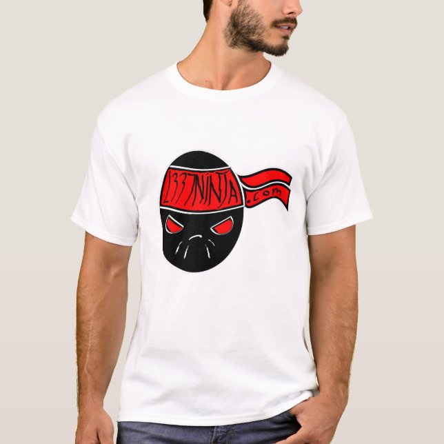 T-shirt Pièce en t de L337 Ninja (Devant)