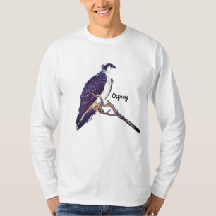 T-shirt Pièce en t de la douille des hommes de balbuzard