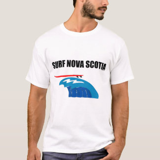 T-SHIRT PIÈCE EN T DE LA NOUVELLE-ÉCOSSE DE SURF