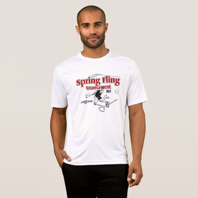 T-shirt Pièce en t de la représentation des hommes (Devant entier)