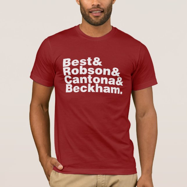 T-shirt Pièce en t de légendes du numéro 7 (Devant)