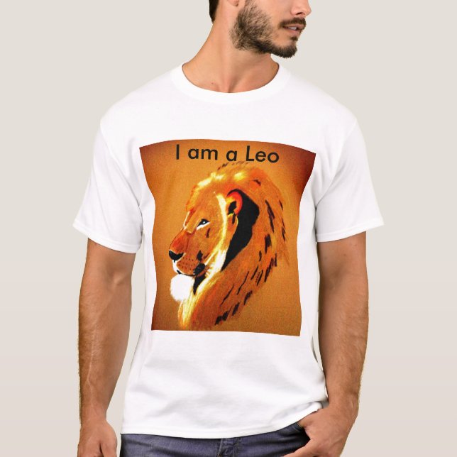 T-shirt Pièce en t de Lion (Devant)