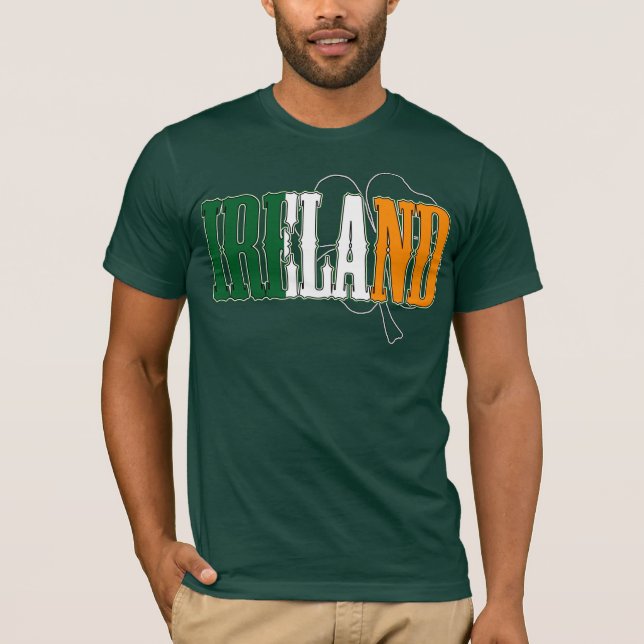 T-shirt Pièce en t de l'Irlande (Devant)