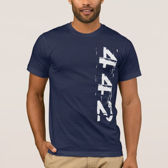 T-shirt Pièce en t de logo de 442 Vert (Devant)
