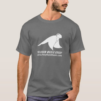 T-shirt Pièce en t de logo de groupe de musique de PolyRam