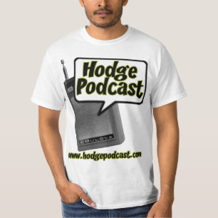 T-shirt Pièce en t de logo de Hodgepodcast