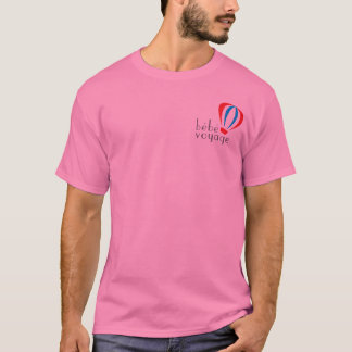 T-shirt Pièce en t de logo de poche