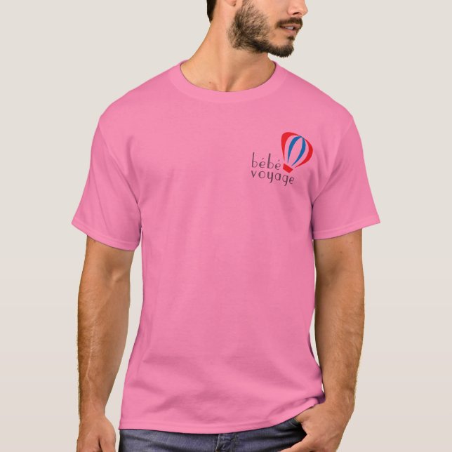 T-shirt Pièce en t de logo de poche (Devant)