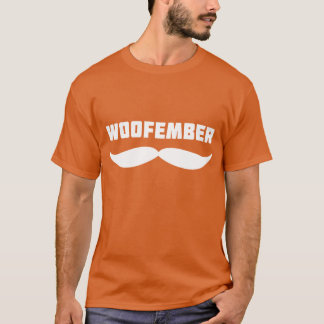T-shirt Pièce en t de logo de Woofember (orange)