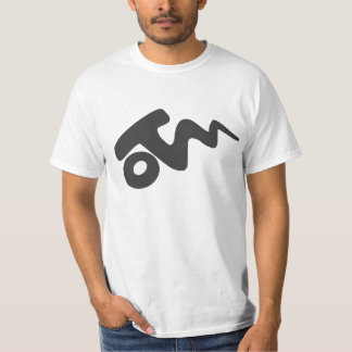 T-shirt Pièce en t de logo d'OTM