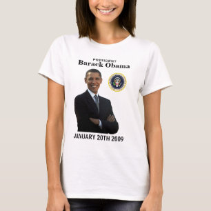 T-shirt Pièce en t de Long-douille de dames d'inauguratio
