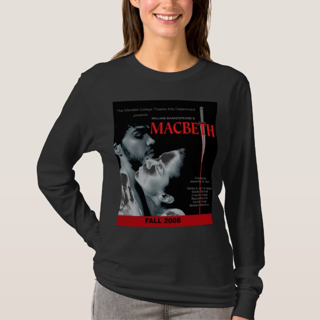 T-SHIRT PIÈCE EN T DE MACBETH (Devant)