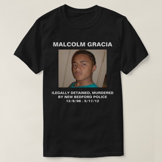 T-shirt Pièce en t de Malcolm Gracia (Design devant)