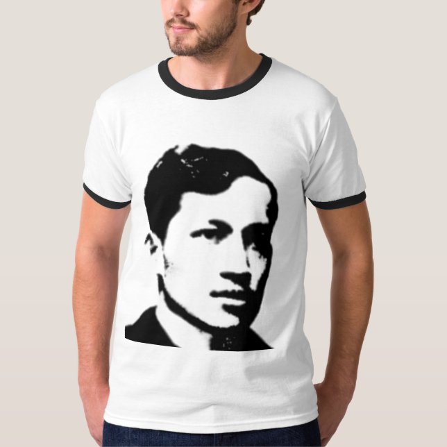 T-shirt Pièce en t de mâle de Jose Rizal (Devant)