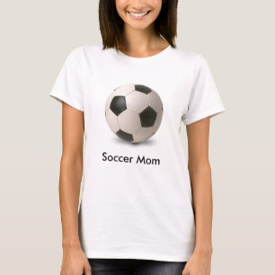 T-shirt Pièce en t de maman du football