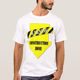 T-shirt Pièce en t de maternité en construction