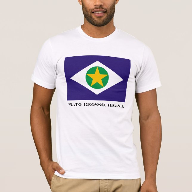 T-shirt Pièce en t de Mato Grosso (avec le lettrage) (Devant)