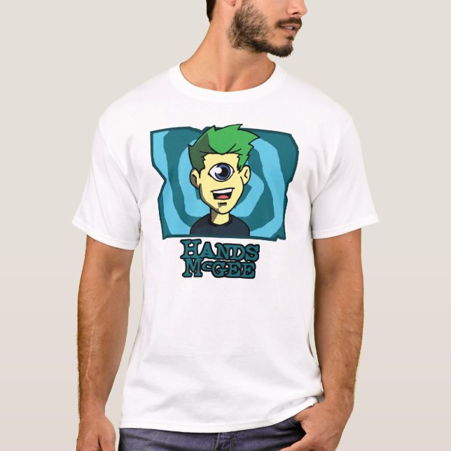 T-shirt Pièce en t de Mcgee de mains (Devant)