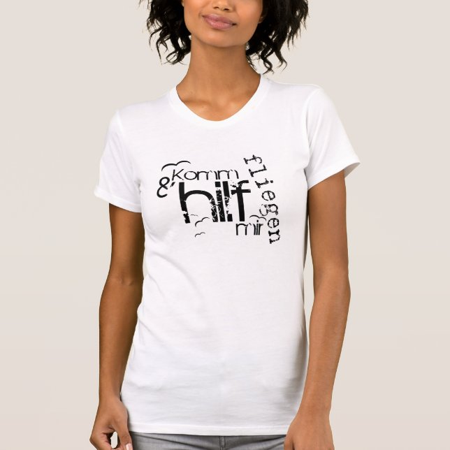 T-shirt Pièce en t de MIR Fliegen de Hilf (Devant)