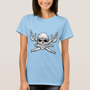 T-shirt Pièce en t de mode de pirate