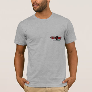 T-shirt Pièce en t de mode de tueurs à gage - gris