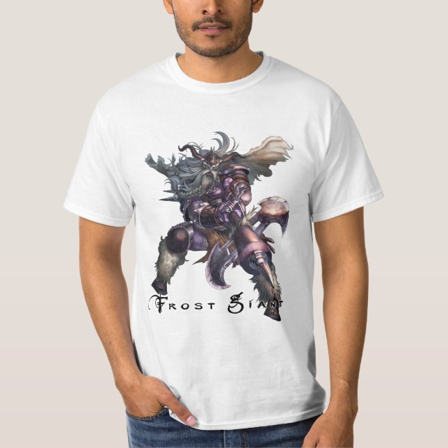 T-shirt Pièce en t de monstre - géant de Frost (Devant)