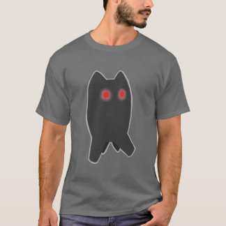 T-shirt Pièce en t de Mothman (foncée)