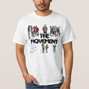 T-shirt Pièce en t de mouvement de $15 Jerkin