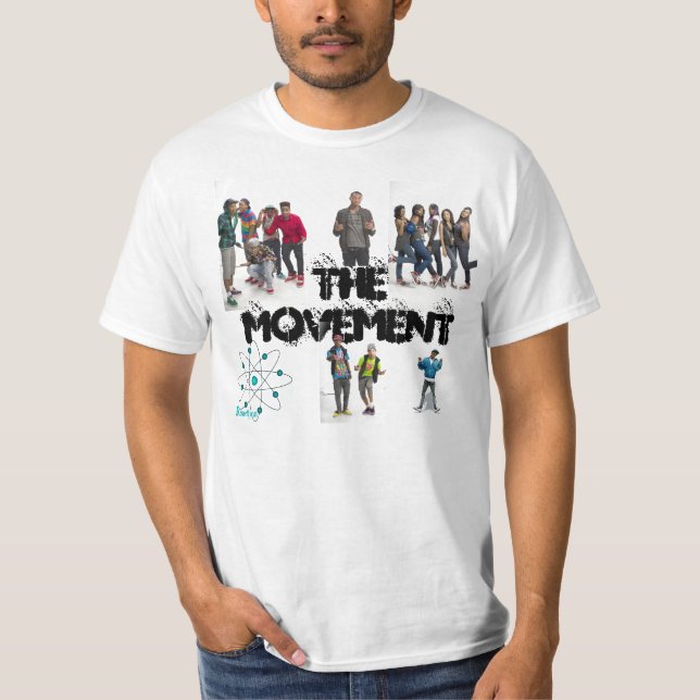 T-shirt Pièce en t de mouvement de $15 Jerkin (Devant)
