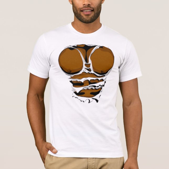 T-shirt Pièce en t de muscle (Devant)