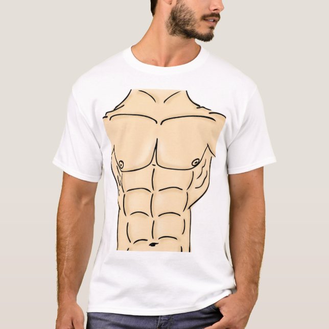 T-shirt Pièce en t de muscle (Devant)