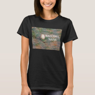 T-shirt Pièce en t de Nana de base-ball