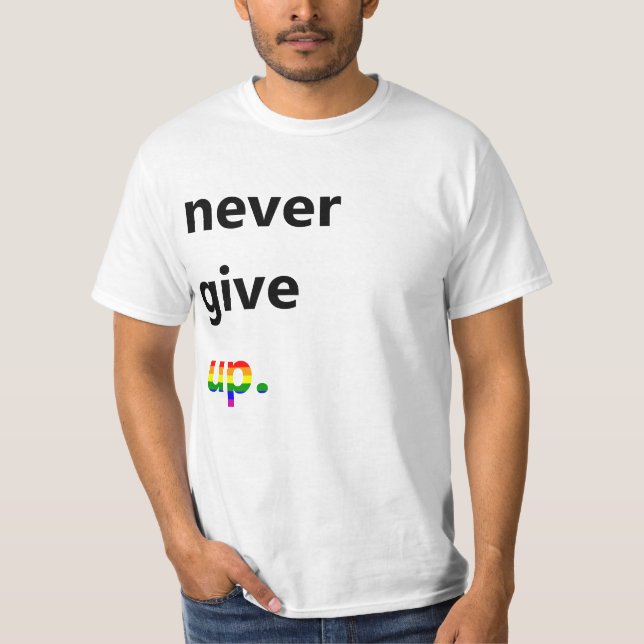 T-shirt Pièce en t de NeverGiveUp (Devant)
