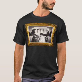 T-shirt Pièce en t de noir de trouille de problème