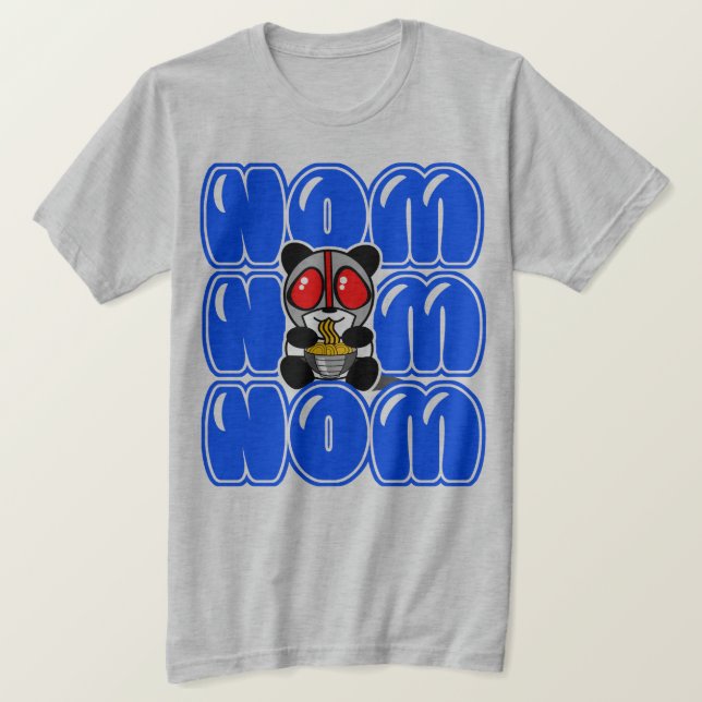 T-SHIRT PIÈCE EN T DE PANDA DE NOM NOM NOM (Design devant)