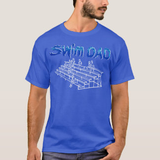T-shirt Pièce en t de papa de bain de la vie de bain