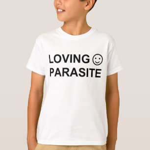 T-shirt pièce en t de parasite