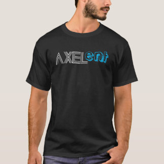 T-shirt Pièce en t de patinage de glace - Axelent