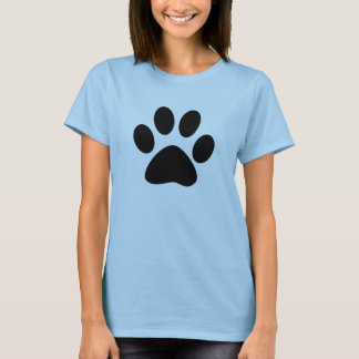 T-shirt pièce en t de pawprint