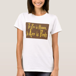 T-shirt Pièce en t de pirate