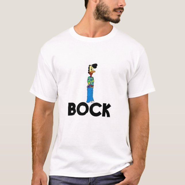 T-shirt Pièce en t de plaine de poulet de Bock (Devant)
