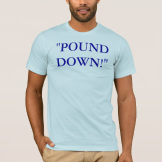 T-shirt Pièce en t de plaisanterie d'oiseau bleu
