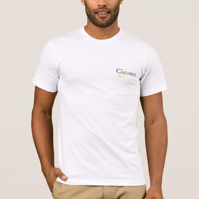 T-shirt Pièce en t de plate-forme de Calyber (Devant)