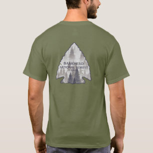 T-shirt Pièce en t de pointe de flèche de Bankhead