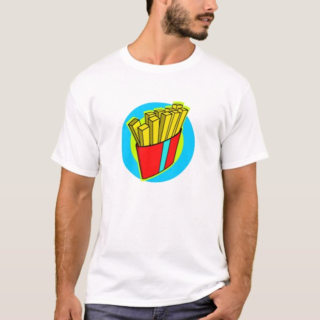 T-shirt Pièce en t de POMMES FRITES (Devant)